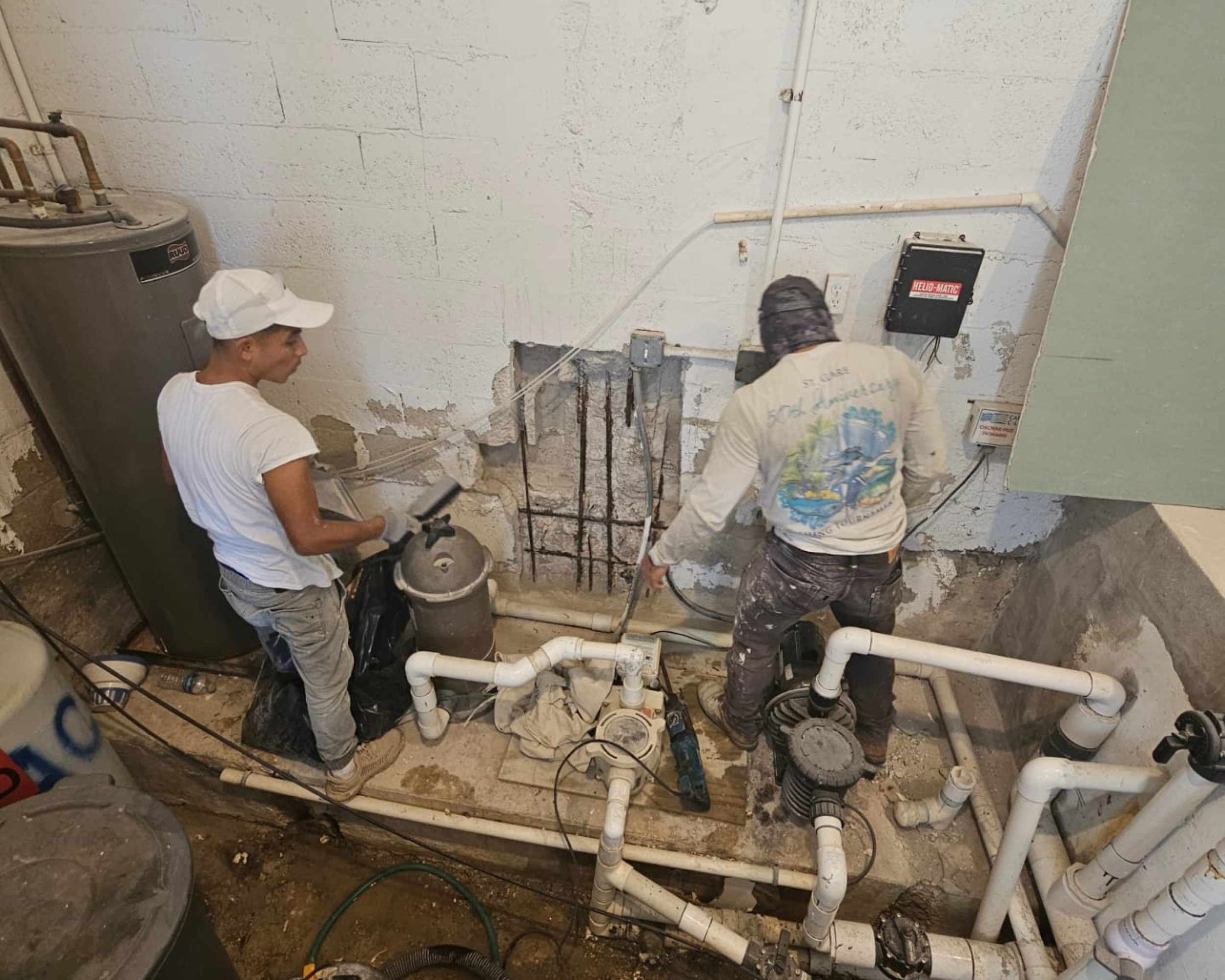 Concrete restoration by Bradda.