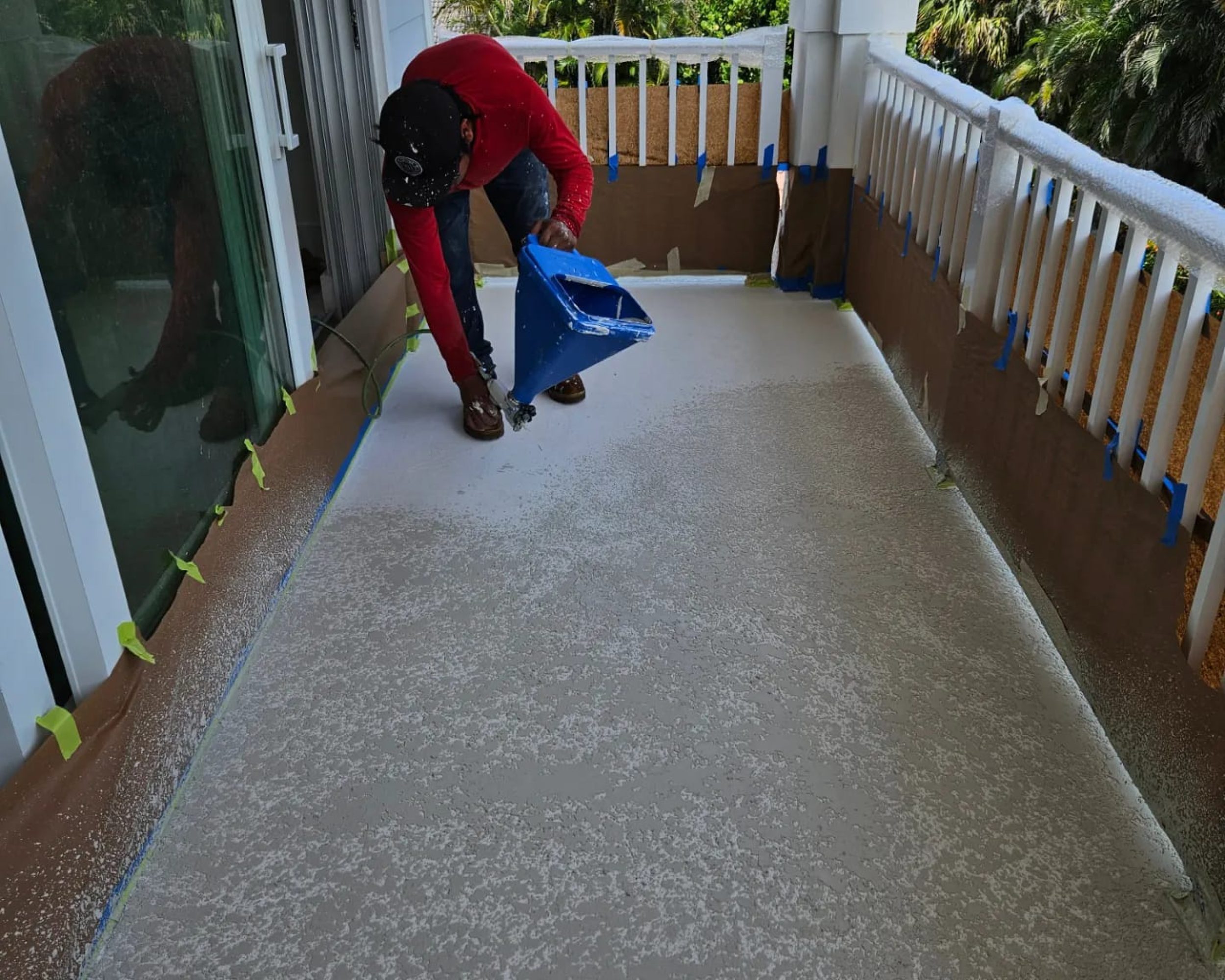 spray deck texture for balconies.