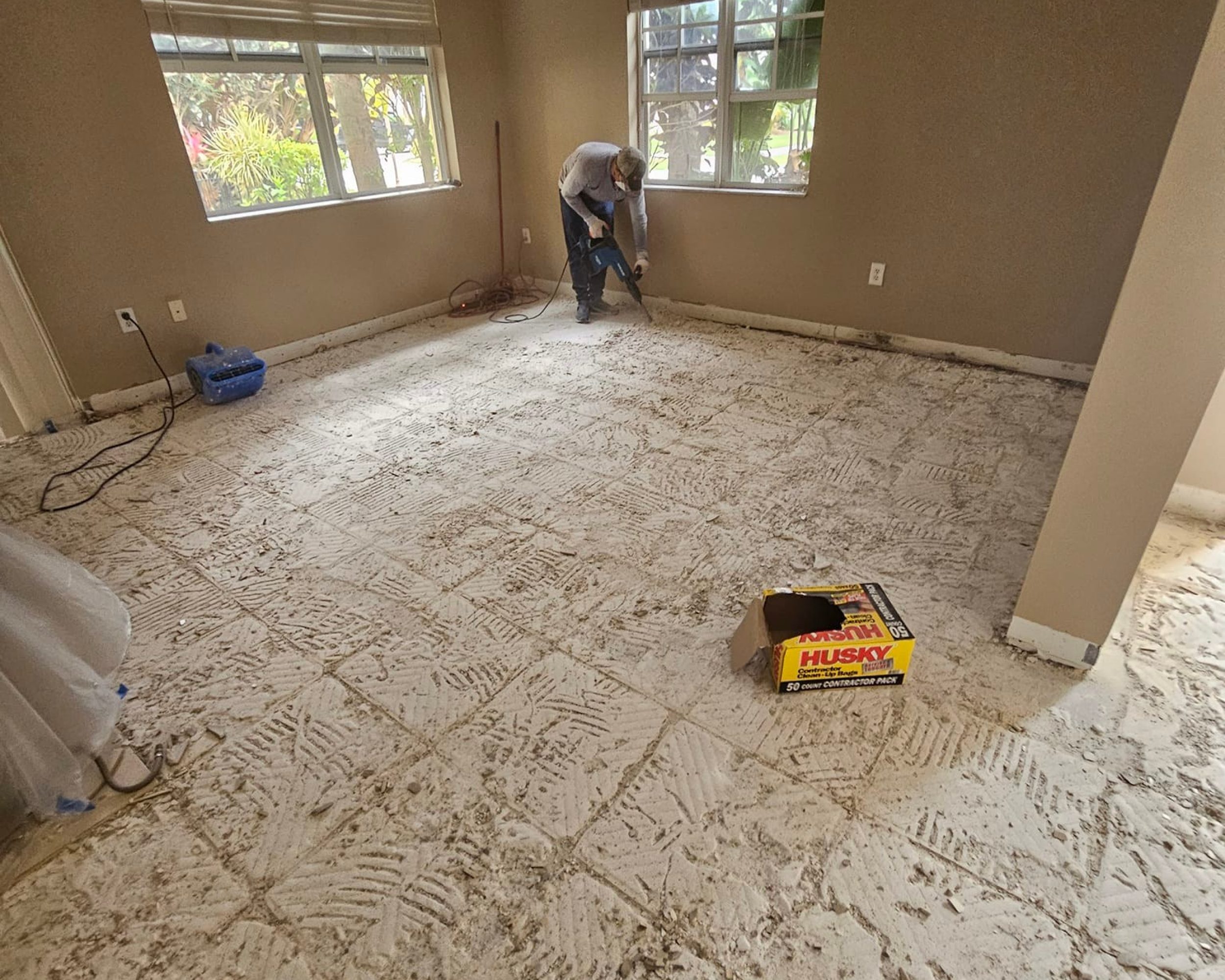 whole house renovation.